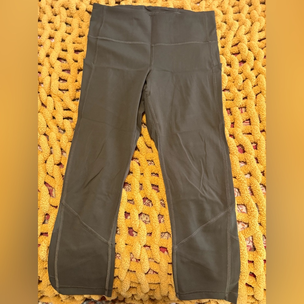 lululemon athletica Olive Green Leggings